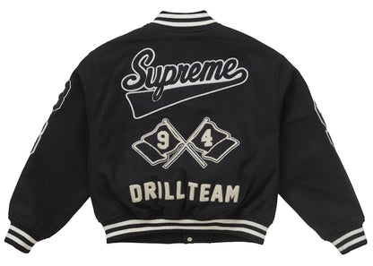 Supreme Drill Team Varsity Jacket Black