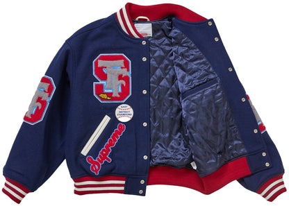 Supreme Drill Team Varsity Jacket Navy