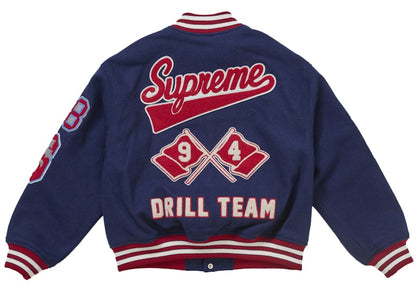 Supreme Drill Team Varsity Jacket Navy