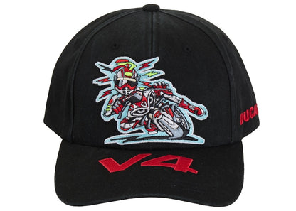 Supreme Ducati 6-Panel Hat Black