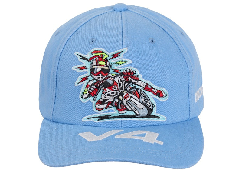 Supreme Ducati 6-Panel Hat Blue
