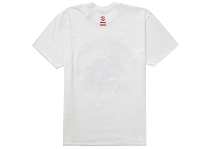 Supreme Ducati Bike Tee White