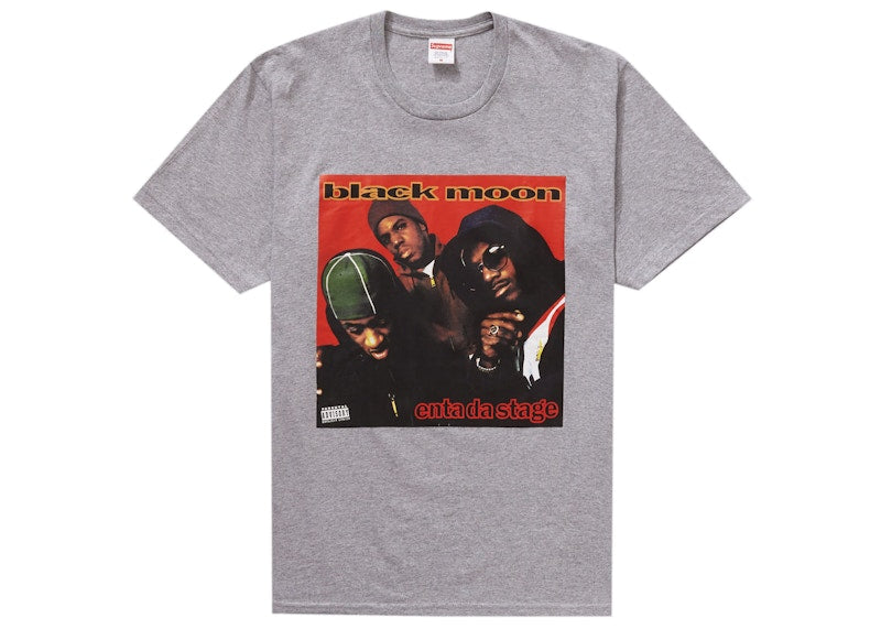 Supreme Enta Da Stage Tee Heather Grey