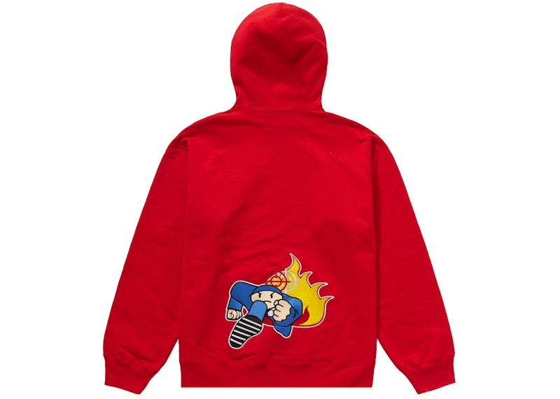 Supreme Dah Shinin' Sweatshirt Red