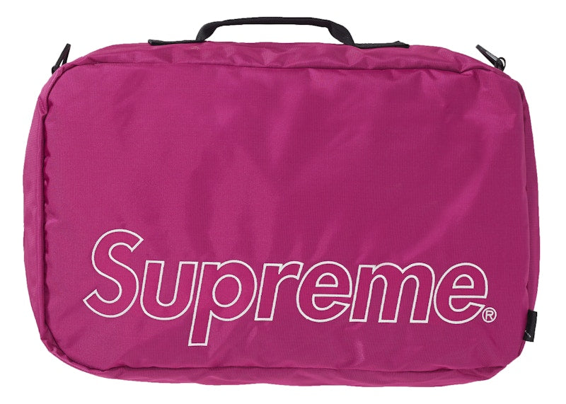 Supreme Duffle Bag (FW19) Magenta