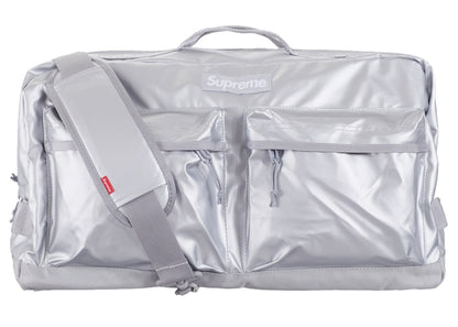 Supreme Duffle Bag (FW22) Silver