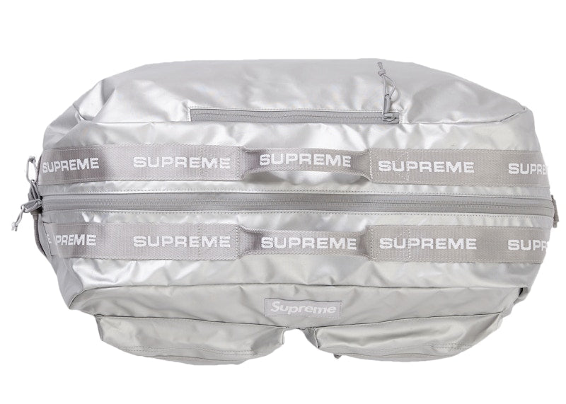 Supreme Duffle Bag (FW22) Silver