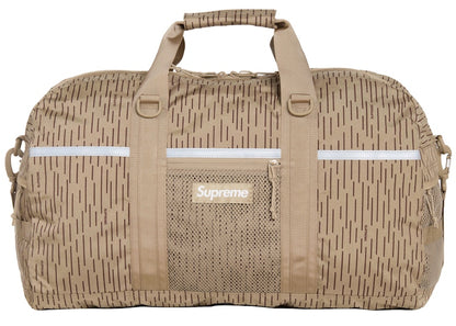 Supreme Duffle Bag (FW24) Tan Raindrop