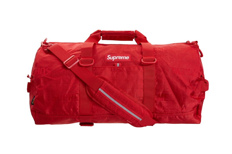 Supreme Duffle Bag (SS19) Red
