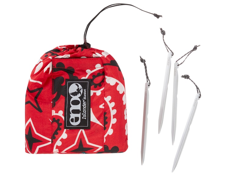 Supreme ENO Islander Nylon Blanket Red