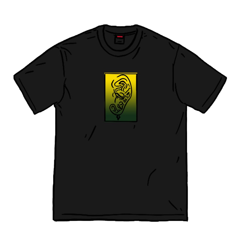 Supreme Ear Tee Black