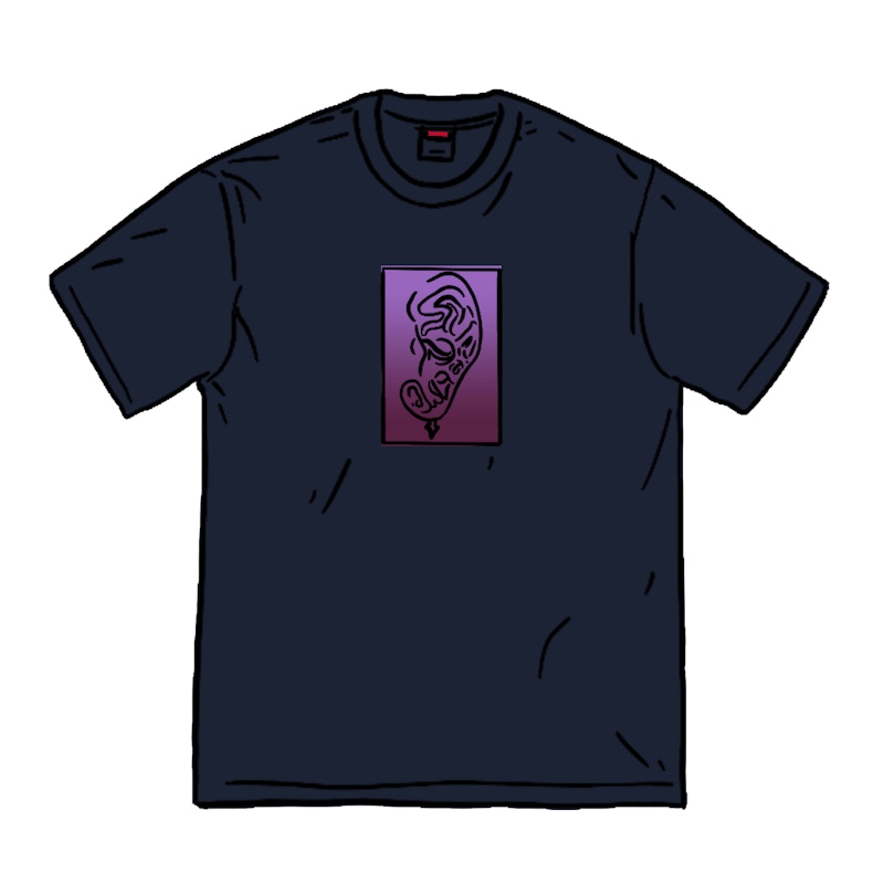 Supreme Ear Tee Navy