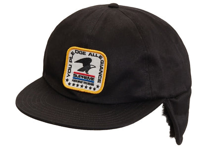 Supreme Earflap 6-Panel Black