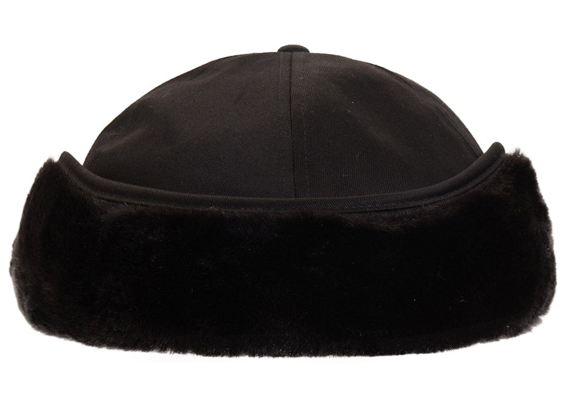 Supreme Earflap 6-Panel Black