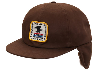 Supreme Earflap 6-Panel Brown