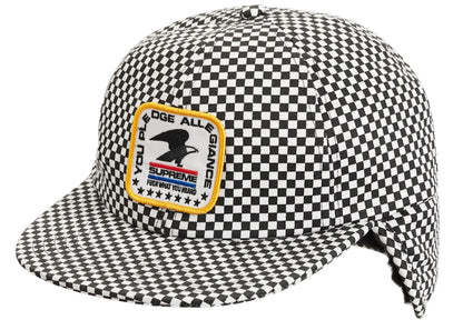 Supreme Earflap 6-Panel Checkerboard