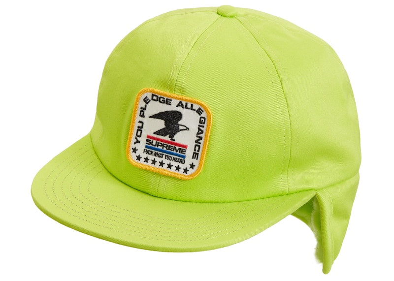 Supreme Earflap 6-Panel Lime