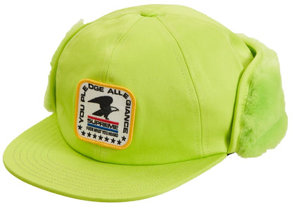 Supreme Earflap 6-Panel Lime
