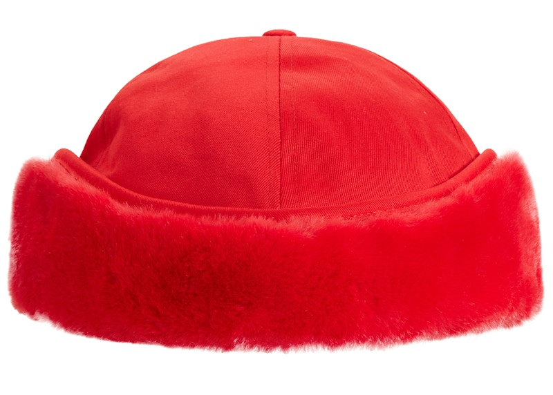 Supreme Earflap 6-Panel Red