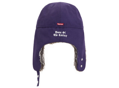 Supreme Earflap New Era Purple