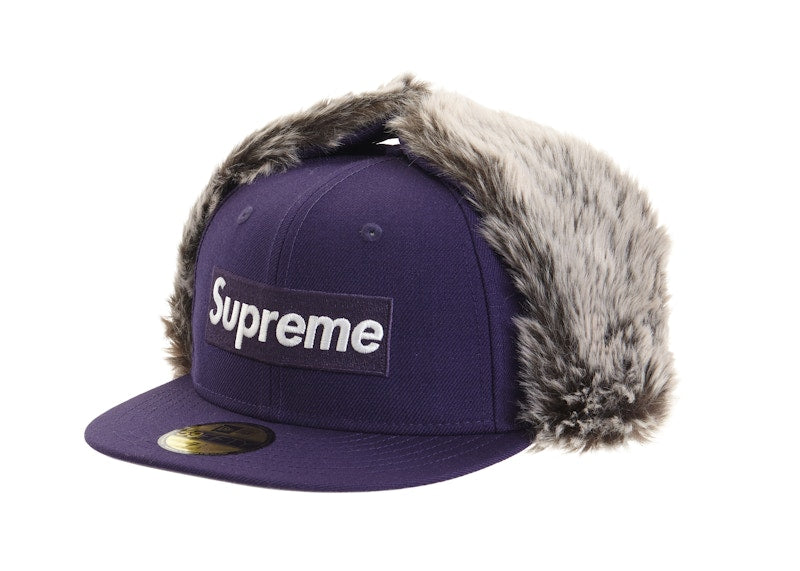 Supreme Earflap New Era Purple
