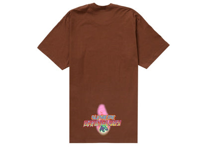 Supreme Electromagnetic Tee Brown