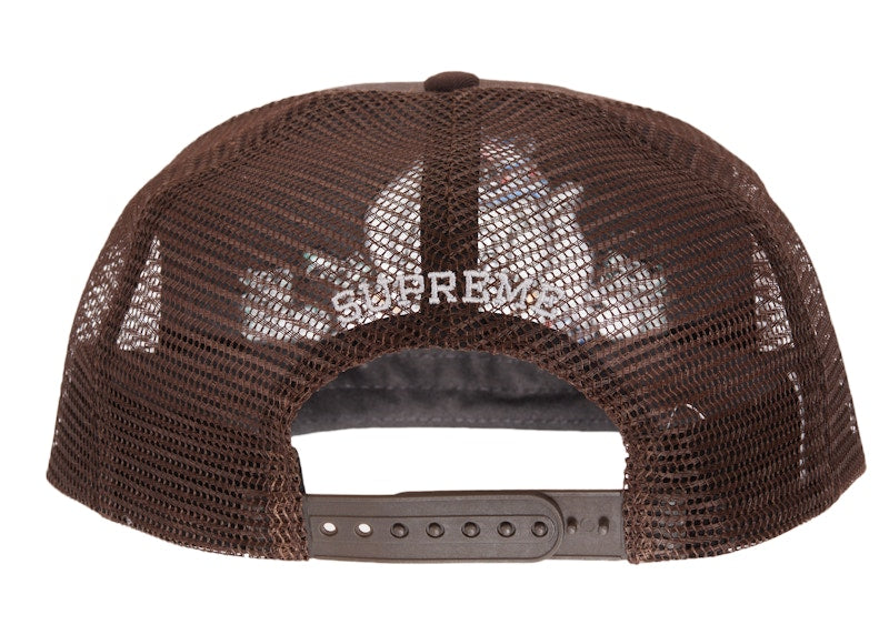 Supreme Elephant Mesh Back 5-Panel Brown