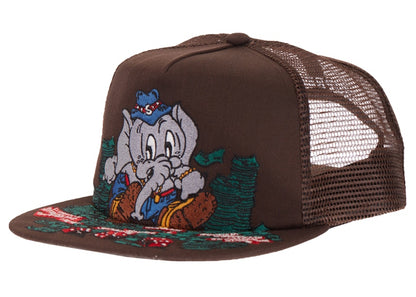 Supreme Elephant Mesh Back 5-Panel Brown