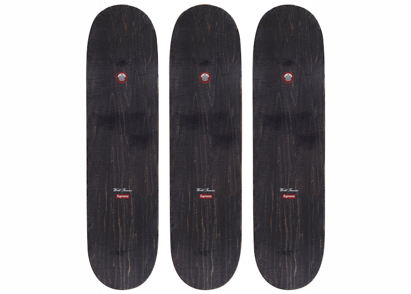 Supreme Elephant Skateboard Deck Set Multicolor