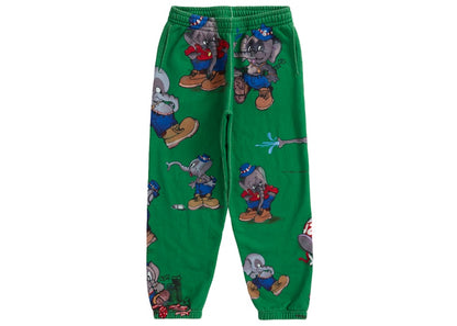 Supreme Elephant Sweatpant Green