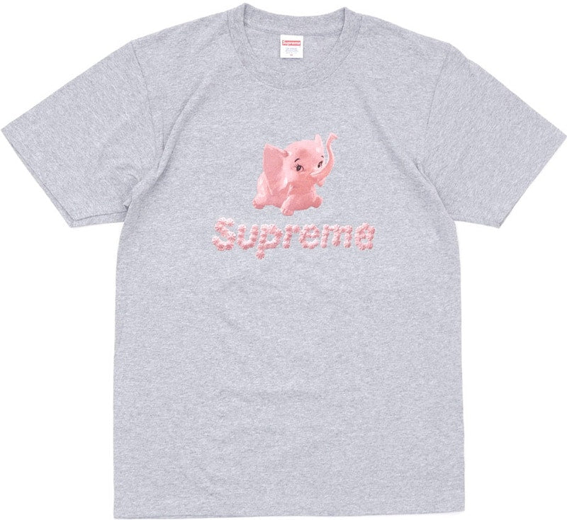 Supreme Elephant Tee Grey