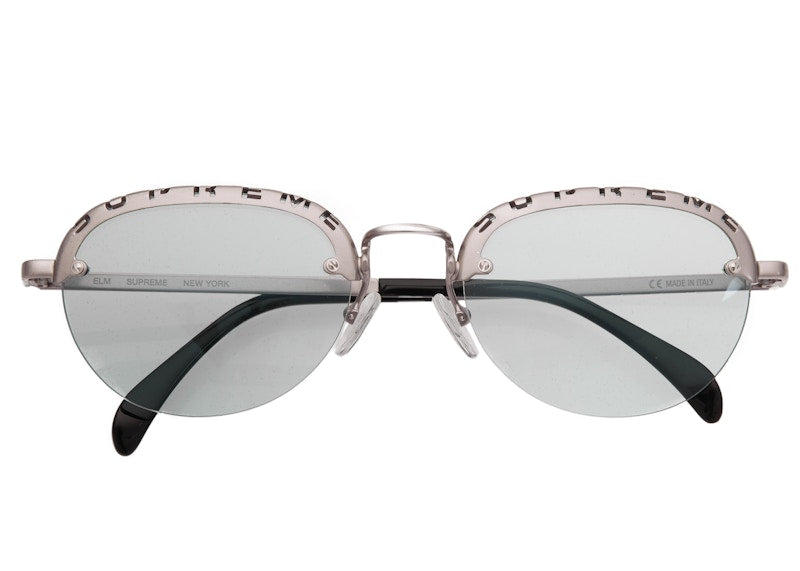Supreme Elm Sunglasses Silver
