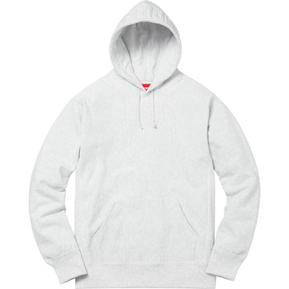 Supreme Embossed Logo Hooded Sweatshirt Ash Grey