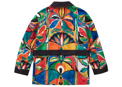 Supreme Emilio Pucci Silk Smoking Jacket Multicolor