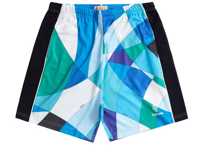 Supreme Emilio Pucci Soccer Short Blue