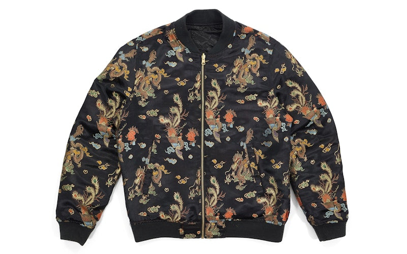 Supreme Emperor Reversible Bomber Jacket Black