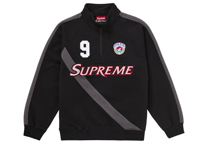 Supreme Equipé Half Zip Sweatshirt Black