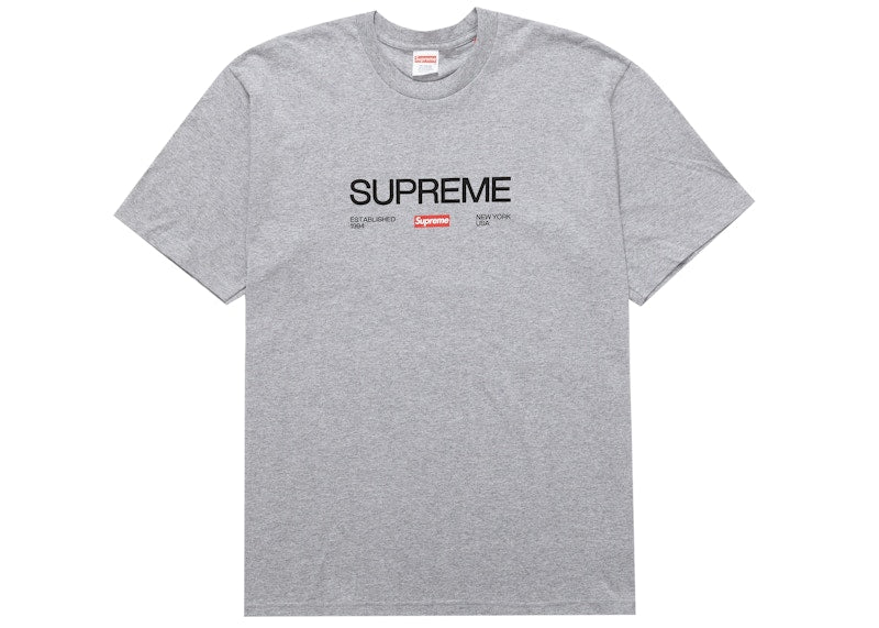 Supreme Est. 1994 Tee Heather Grey