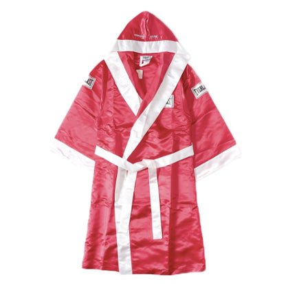 Supreme Everlast Satin Hooded Boxing Robe Red