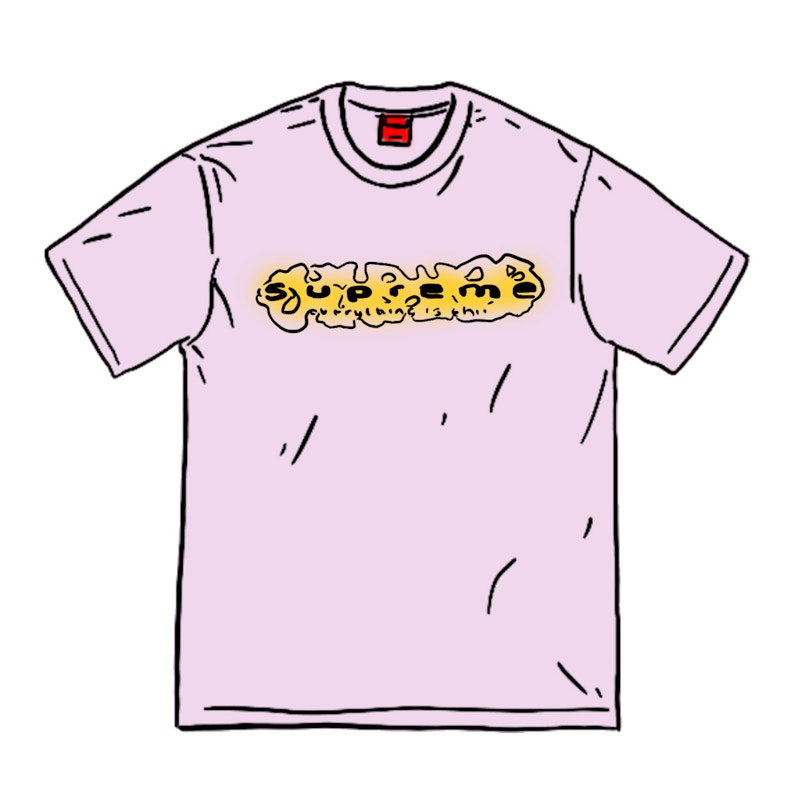 Supreme Everything Is Shit Tee Light Purple