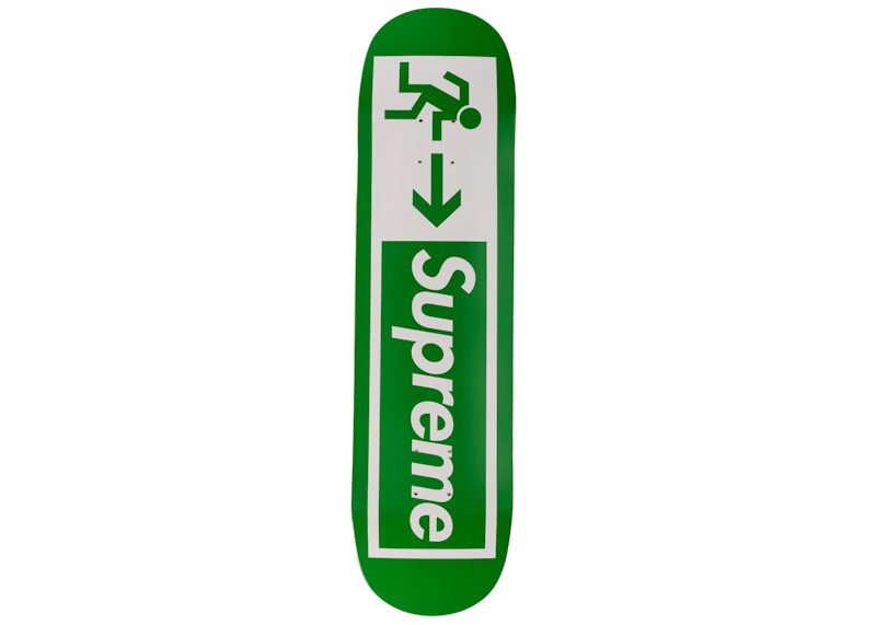 Supreme Exit Skateboard Deck Green