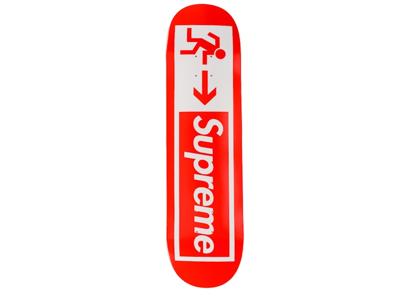 Supreme Exit Skateboard Deck Red