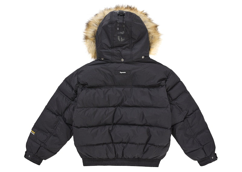 Supreme Facemask 700-Fill Down Puffer Jacket Black