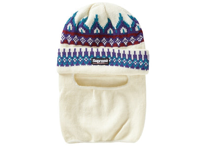 Supreme Facemask Beanie Natural