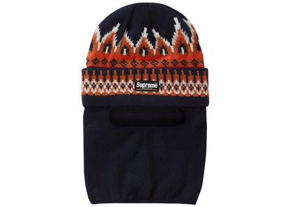 Supreme Facemask Beanie Navy