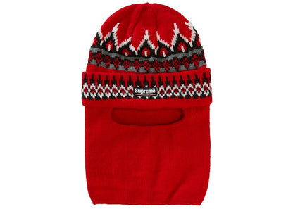 Supreme Facemask Beanie Red