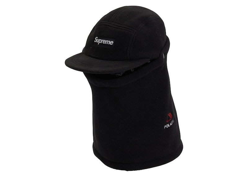 Supreme Facemask Polartec Camp Cap Black