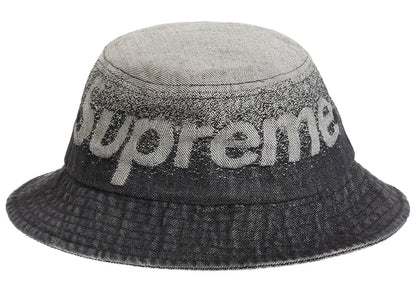 Supreme Fade Jacquard Denim Crusher Black