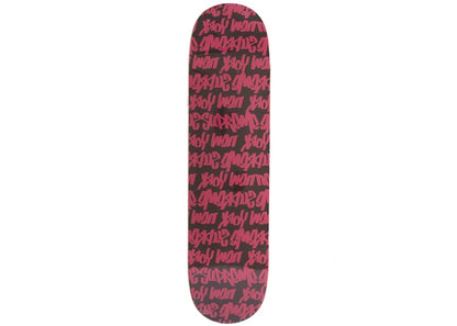 Supreme Fat Tip Skateboard Deck Brown