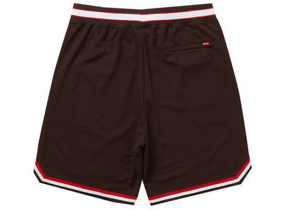 Supreme Faux Croc Basketball Short Brown